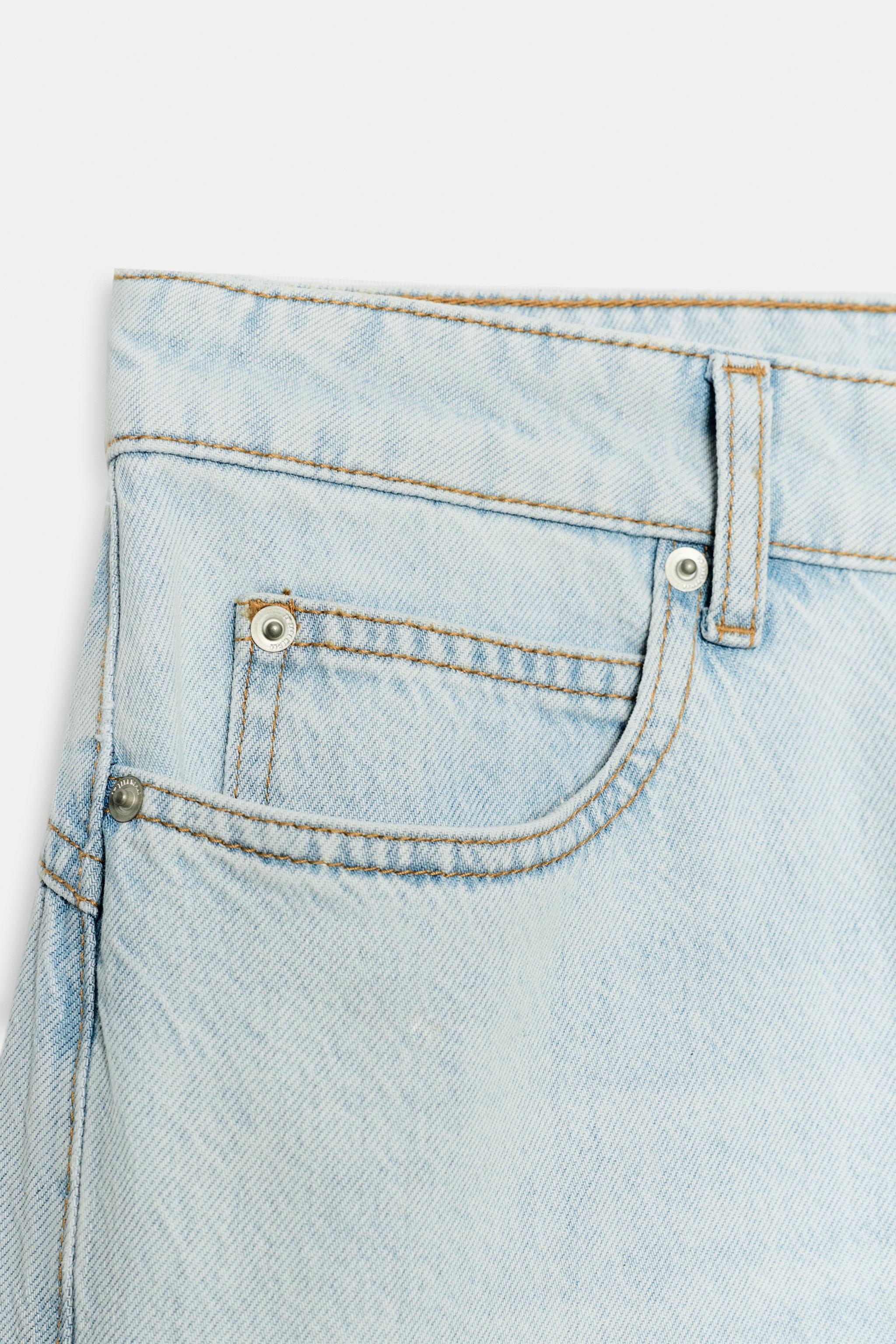 ZW COLLECTION LOOSE BARREL MID-RISE JEANS